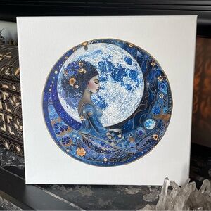 Oops Goddess Canvas Art, Original Artwork, Large Canvas